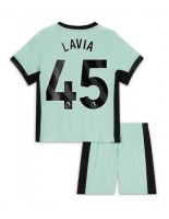 Chelsea Romeo Lavia #45 Kolmaspaita Lasten 2023-24 Lyhythihainen (+ shortsit)